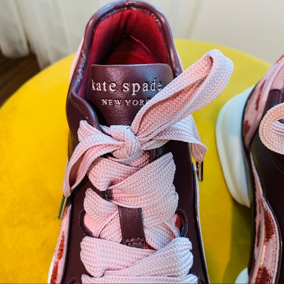 Kate Spade New York Womens Athletic Bulky Cloud Sneaker Multi Pink Size 7.5M - Picture 5 of 10